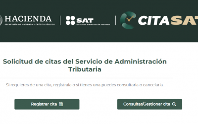 El Servicio de Administración Tributaria pone a tu disposición el aplicativo CitaSAT