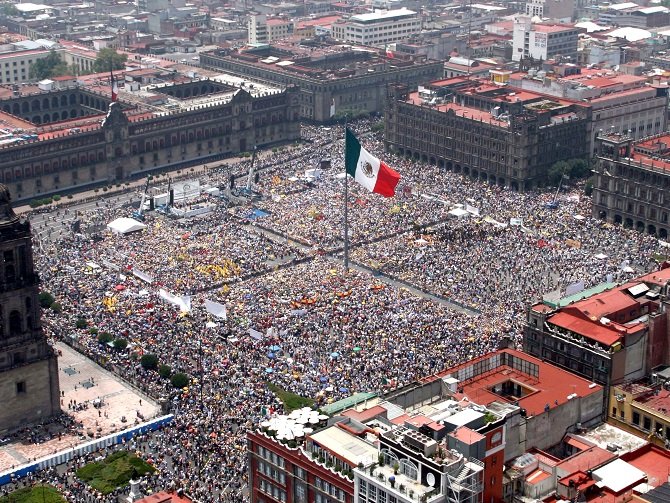México, número 10 en la lista de los países más poblados: ONU