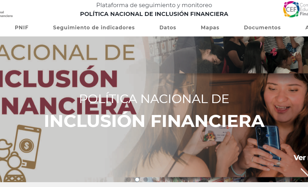 CNBV presentó la plataforma digital de seguimiento de la Política Nacional de Inclusión Financiera