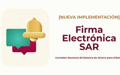 La Firma Electrónica SAR será necesaria para realizar el Autotraspaso en AforeMóvil